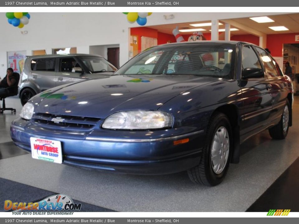1997 Chevrolet Lumina Medium Adriatic Blue Metallic / Blue Photo #2