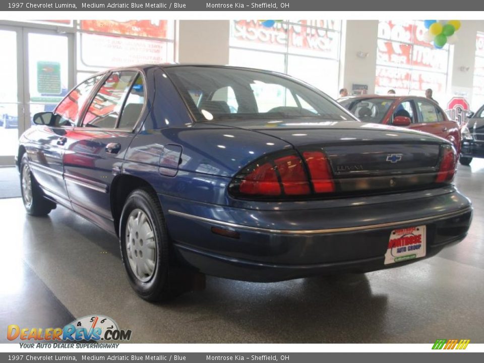 1997 Chevrolet Lumina Medium Adriatic Blue Metallic / Blue Photo #4