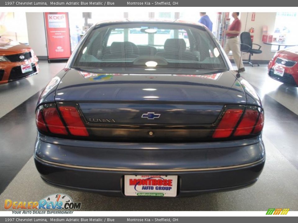 1997 Chevrolet Lumina Medium Adriatic Blue Metallic / Blue Photo #5