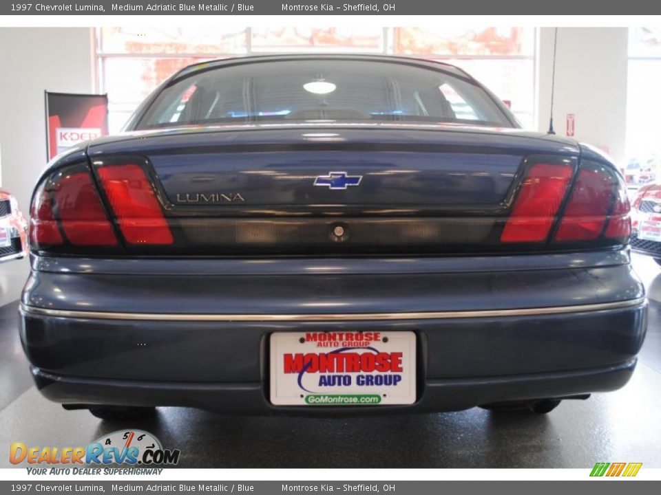 1997 Chevrolet Lumina Medium Adriatic Blue Metallic / Blue Photo #6