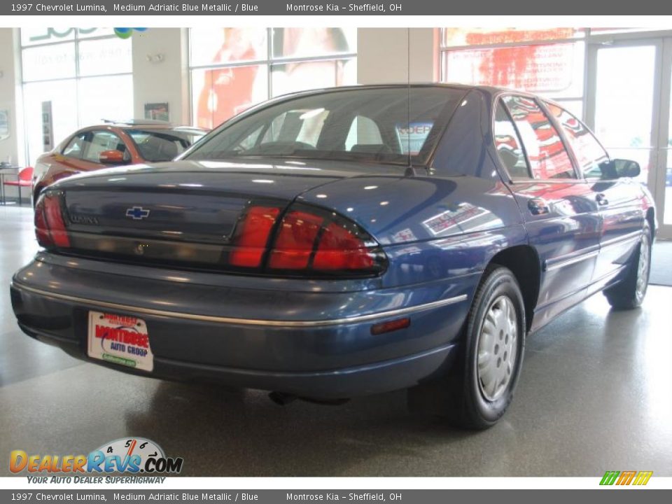 1997 Chevrolet Lumina Medium Adriatic Blue Metallic / Blue Photo #7