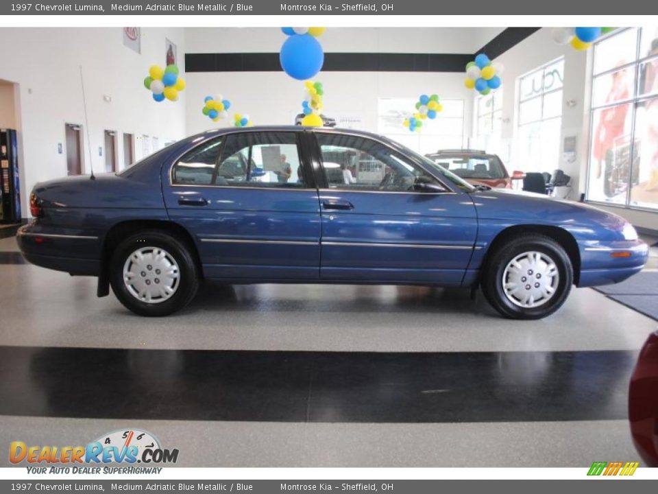 1997 Chevrolet Lumina Medium Adriatic Blue Metallic / Blue Photo #8