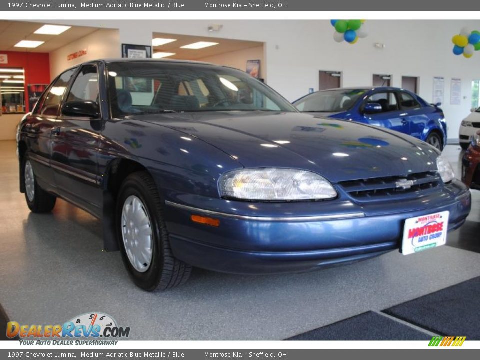 1997 Chevrolet Lumina Medium Adriatic Blue Metallic / Blue Photo #9