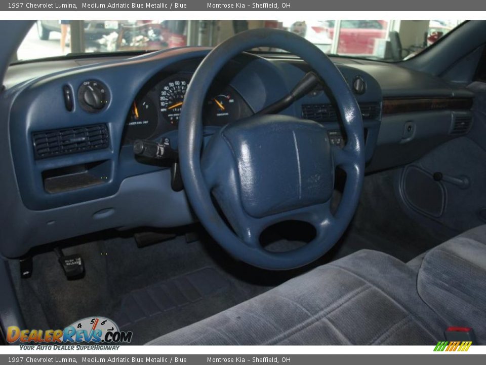 1997 Chevrolet Lumina Medium Adriatic Blue Metallic / Blue Photo #13