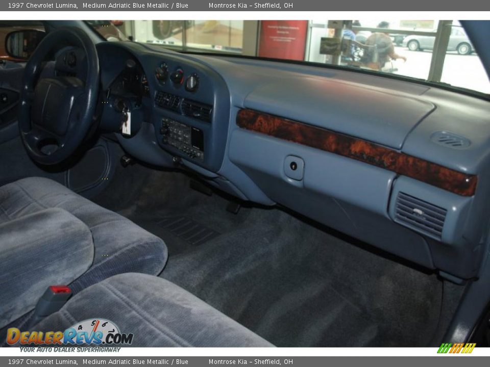 1997 Chevrolet Lumina Medium Adriatic Blue Metallic / Blue Photo #14