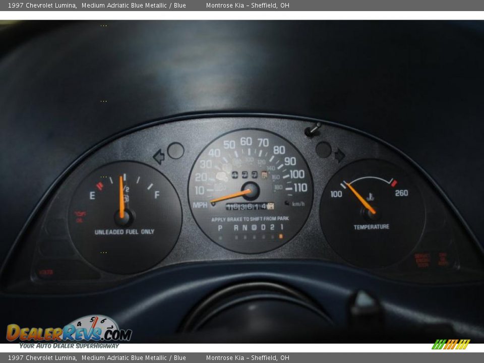 1997 Chevrolet Lumina Medium Adriatic Blue Metallic / Blue Photo #31