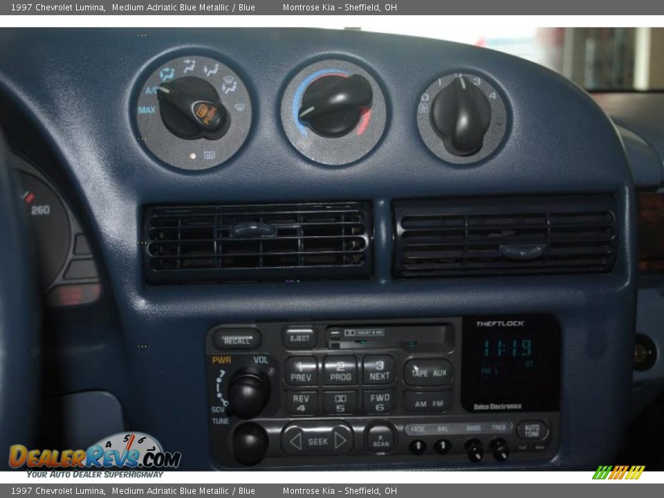 1997 Chevrolet Lumina Medium Adriatic Blue Metallic / Blue Photo #33