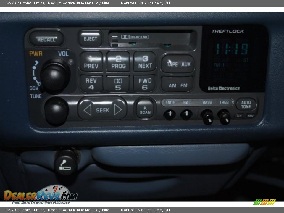 1997 Chevrolet Lumina Medium Adriatic Blue Metallic / Blue Photo #35