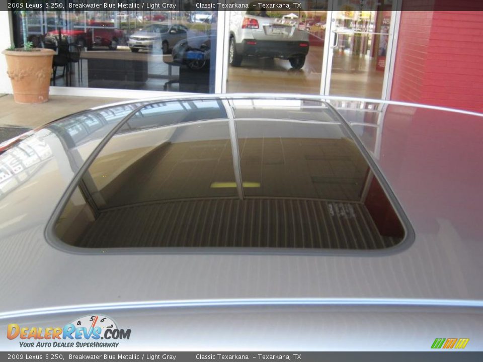 2009 Lexus IS 250 Breakwater Blue Metallic / Light Gray Photo #13