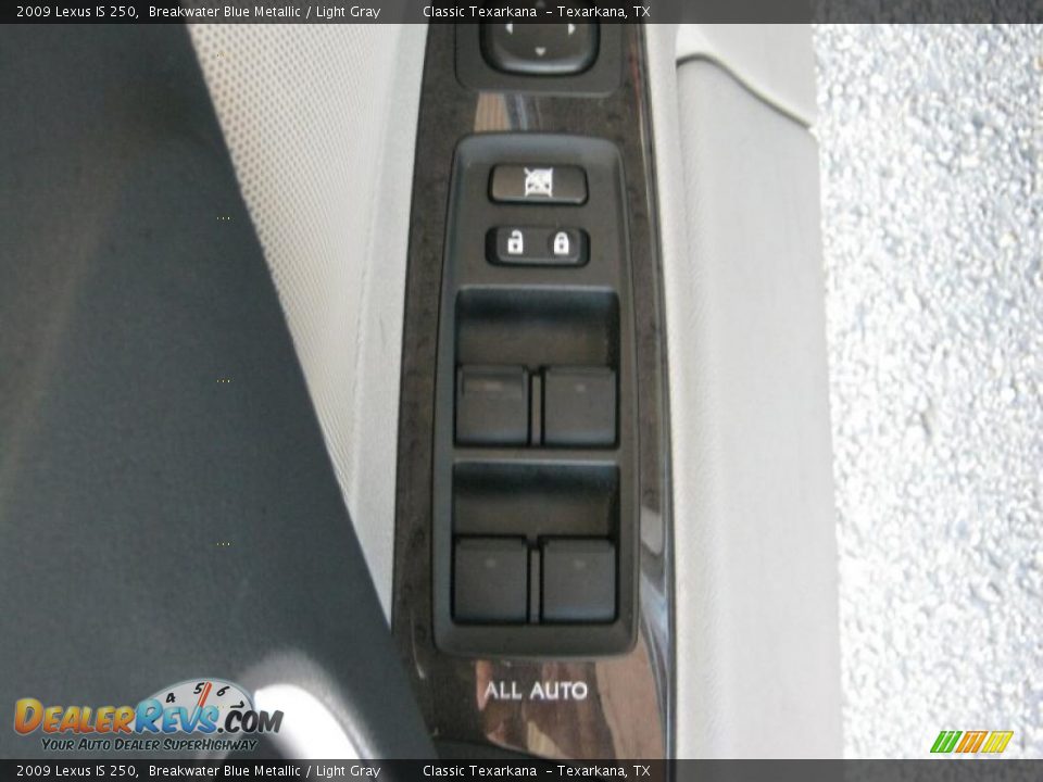 2009 Lexus IS 250 Breakwater Blue Metallic / Light Gray Photo #15