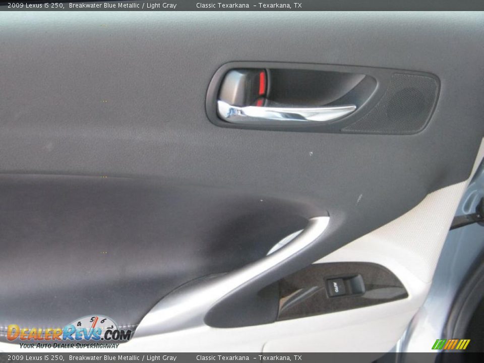 2009 Lexus IS 250 Breakwater Blue Metallic / Light Gray Photo #16
