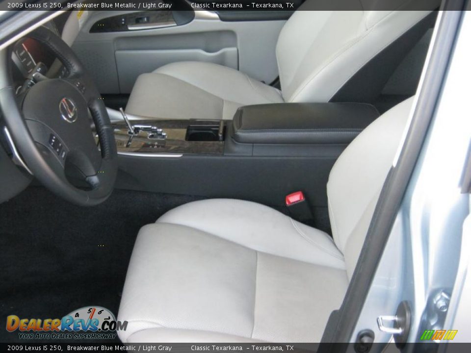 2009 Lexus IS 250 Breakwater Blue Metallic / Light Gray Photo #17