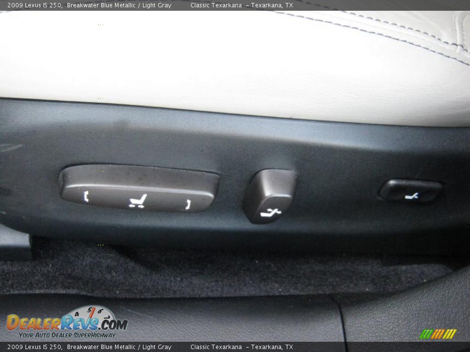 2009 Lexus IS 250 Breakwater Blue Metallic / Light Gray Photo #18