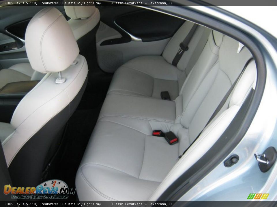 2009 Lexus IS 250 Breakwater Blue Metallic / Light Gray Photo #19