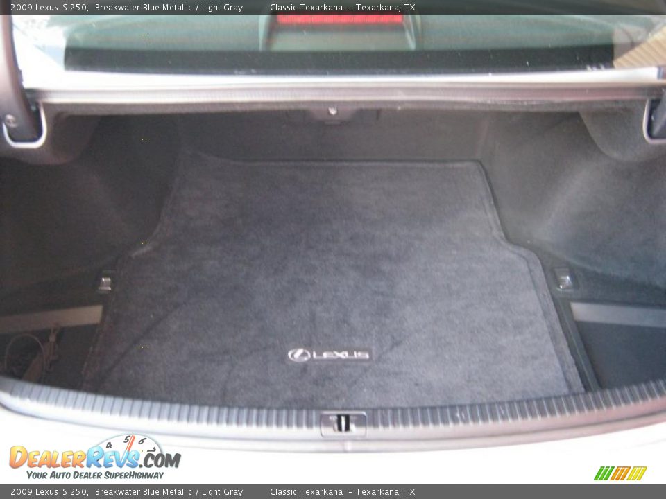 2009 Lexus IS 250 Breakwater Blue Metallic / Light Gray Photo #20