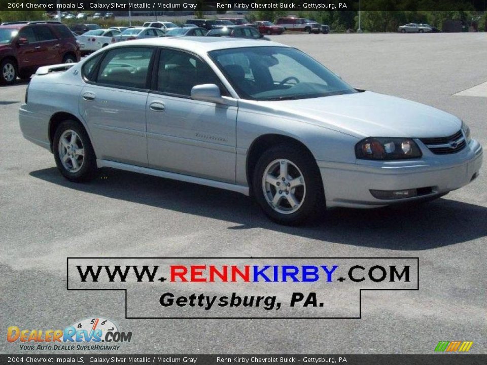 2004 Chevrolet Impala LS Galaxy Silver Metallic / Medium Gray Photo #1