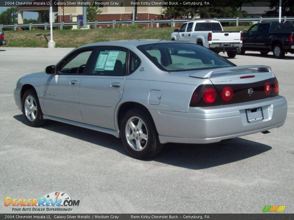 2004 Chevrolet Impala LS Galaxy Silver Metallic / Medium Gray Photo #2