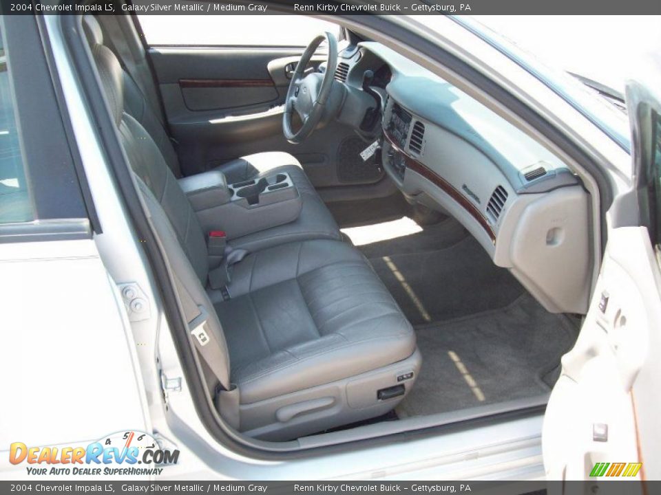 2004 Chevrolet Impala LS Galaxy Silver Metallic / Medium Gray Photo #5