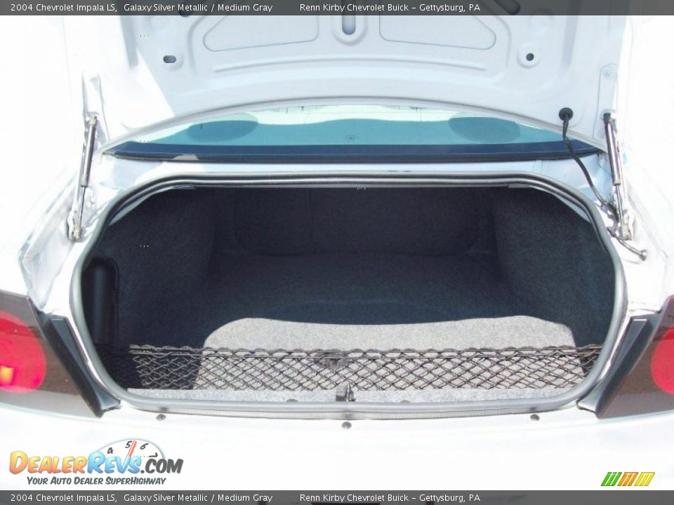 2004 Chevrolet Impala LS Galaxy Silver Metallic / Medium Gray Photo #15