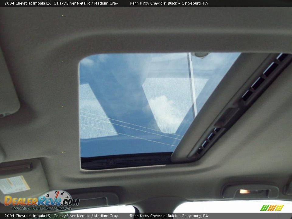 2004 Chevrolet Impala LS Galaxy Silver Metallic / Medium Gray Photo #24