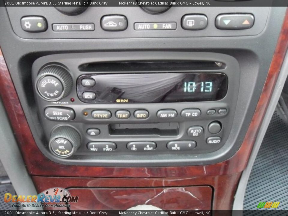 2001 Oldsmobile Aurora 3.5 Sterling Metallic / Dark Gray Photo #12