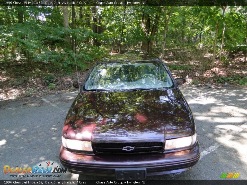 1996 Chevrolet Impala SS Dark Cherry Metallic / Gray Photo #4