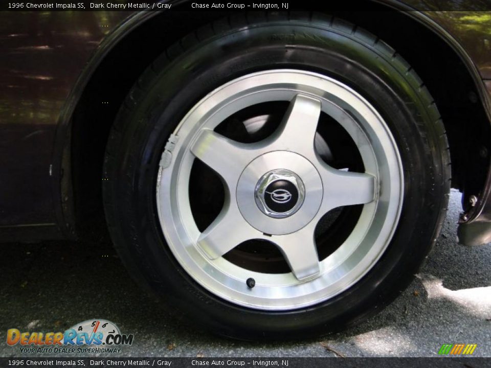1996 Chevrolet Impala SS Dark Cherry Metallic / Gray Photo #12