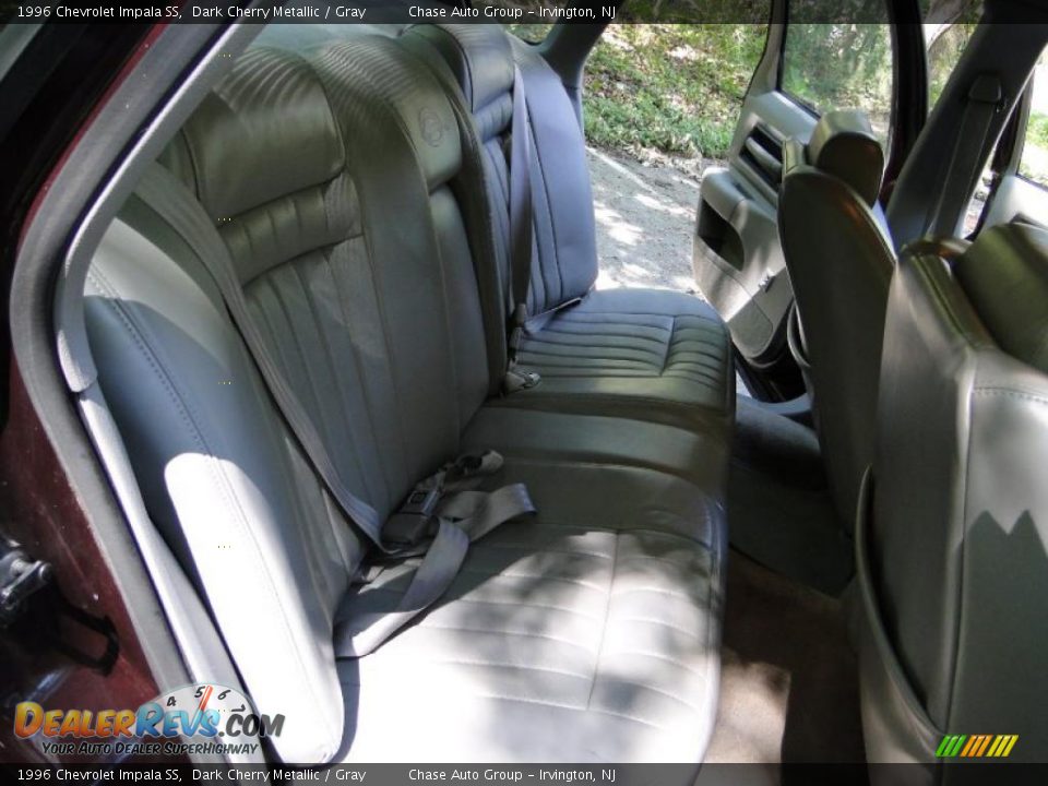 1996 Chevrolet Impala SS Dark Cherry Metallic / Gray Photo #22