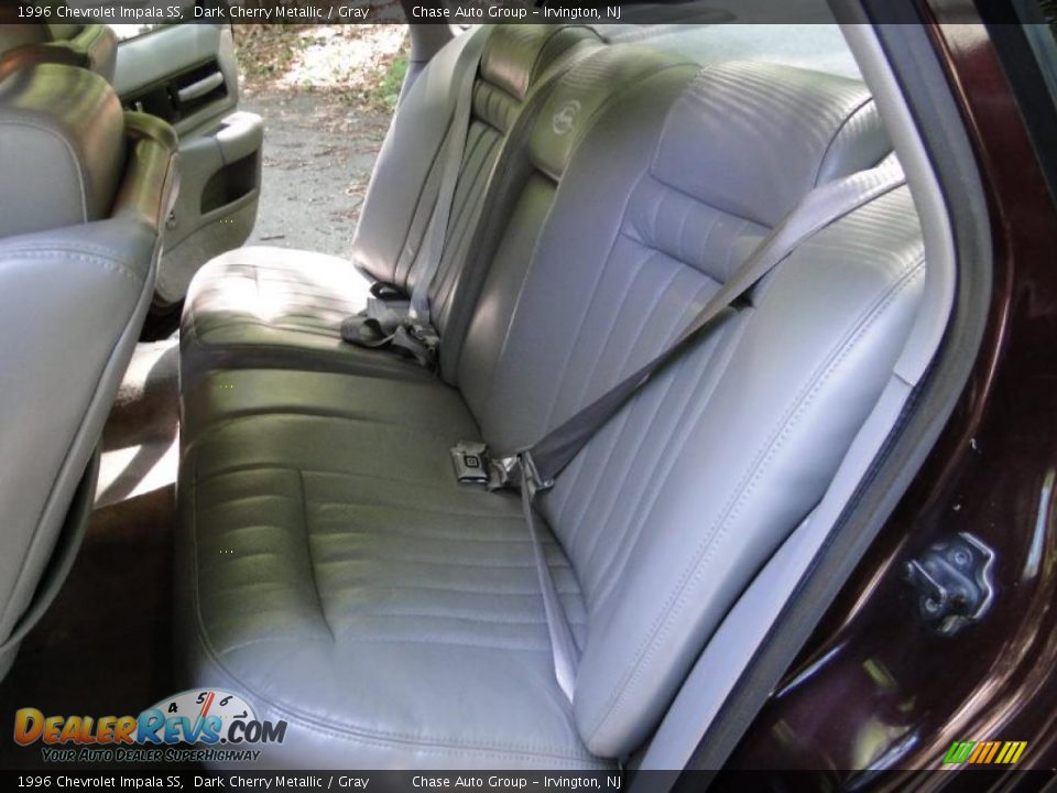 1996 Chevrolet Impala SS Dark Cherry Metallic / Gray Photo #23