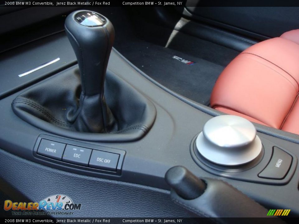 2008 BMW M3 Convertible Jerez Black Metallic / Fox Red Photo #19