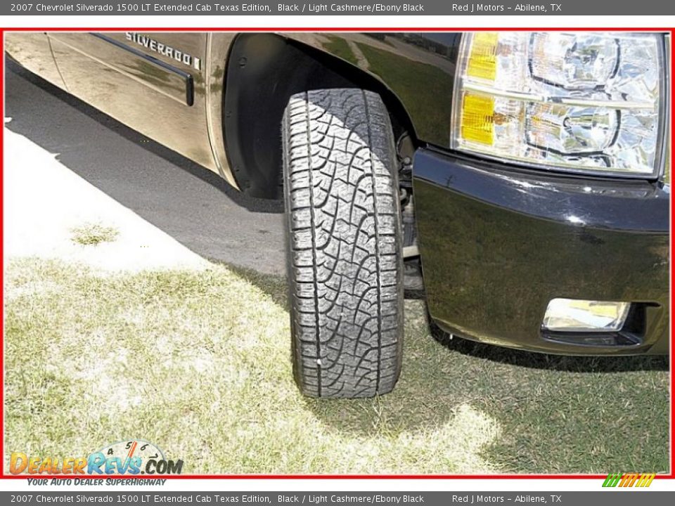 2007 Chevrolet Silverado 1500 LT Extended Cab Texas Edition Black / Light Cashmere/Ebony Black Photo #11