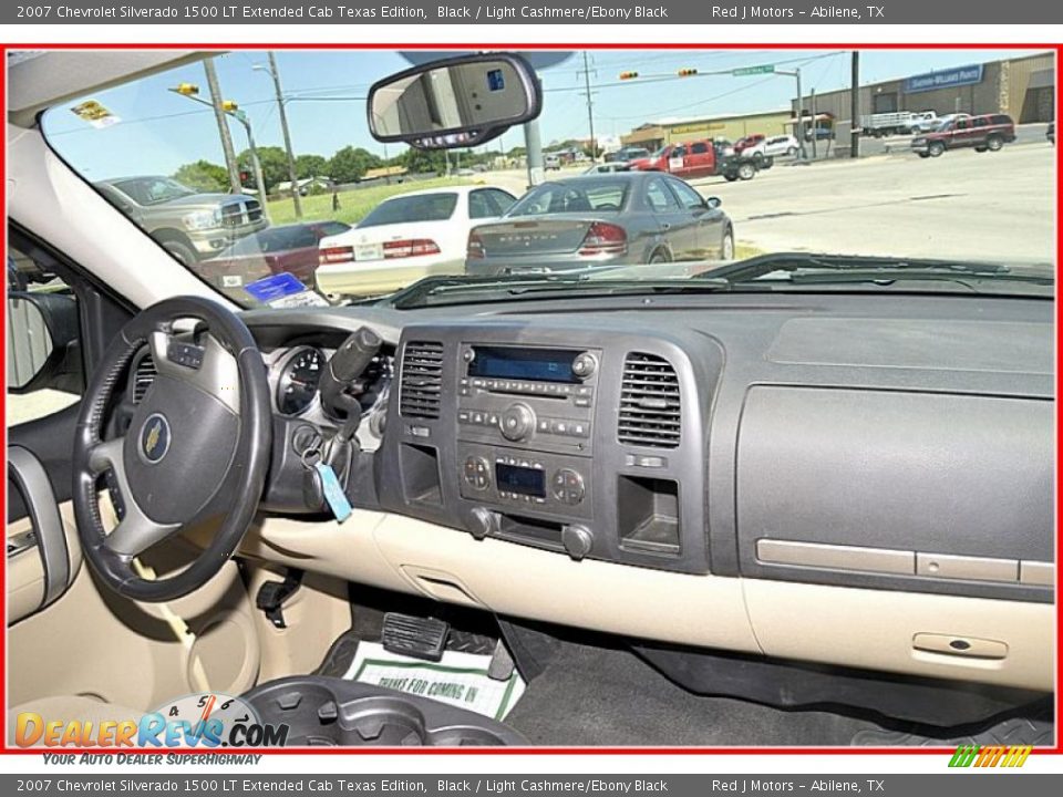 2007 Chevrolet Silverado 1500 LT Extended Cab Texas Edition Black / Light Cashmere/Ebony Black Photo #22