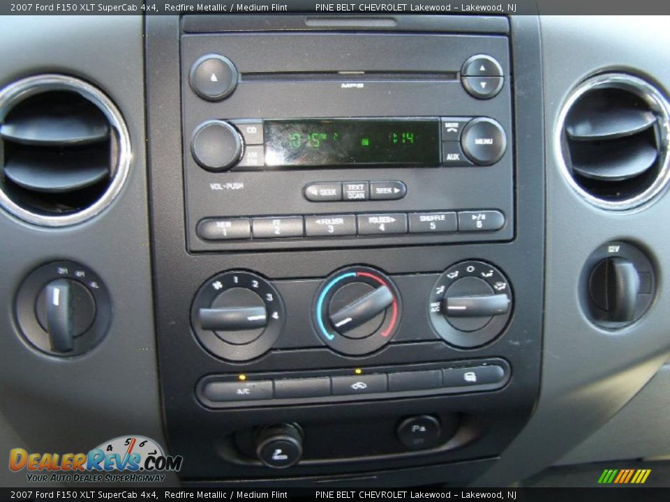 2007 Ford F150 XLT SuperCab 4x4 Redfire Metallic / Medium Flint Photo #14