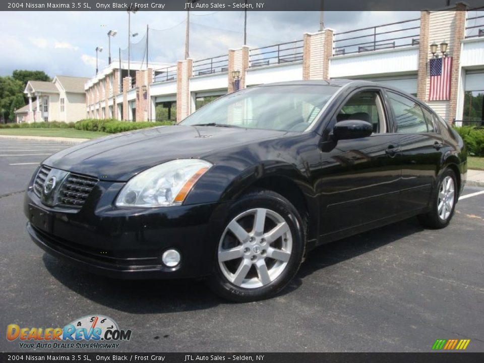 2004 Nissan maxima sl black #6