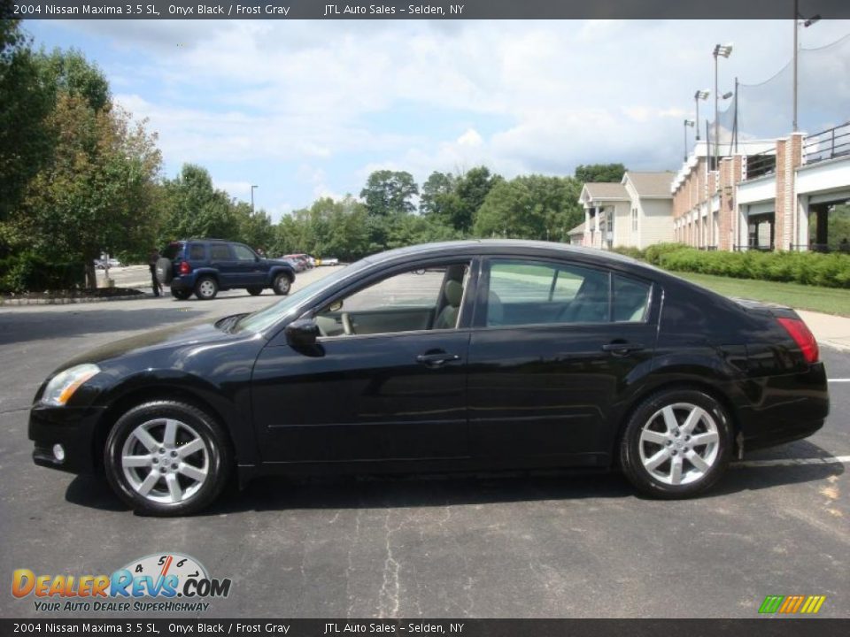 2004 Nissan maxima sl black #1