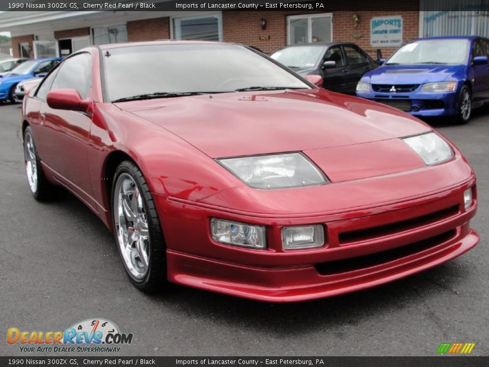 Cherry Red Pearl 1990 Nissan 300ZX GS Photo #1