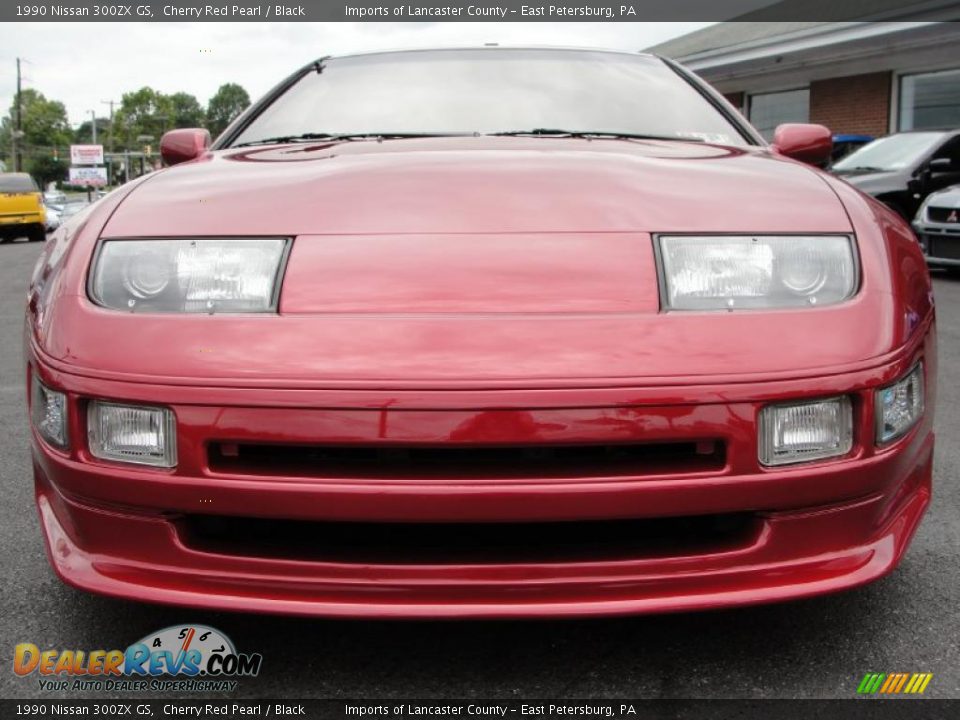 Cherry Red Pearl 1990 Nissan 300ZX GS Photo #2