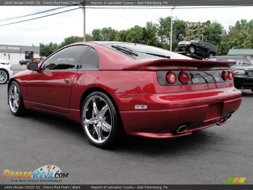 Cherry Red Pearl 1990 Nissan 300ZX GS Photo #4