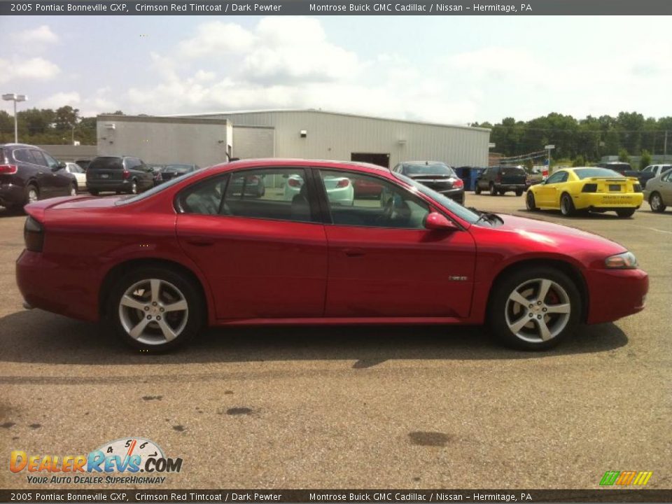 2005 Pontiac Bonneville GXP Crimson Red Tintcoat / Dark Pewter Photo #7