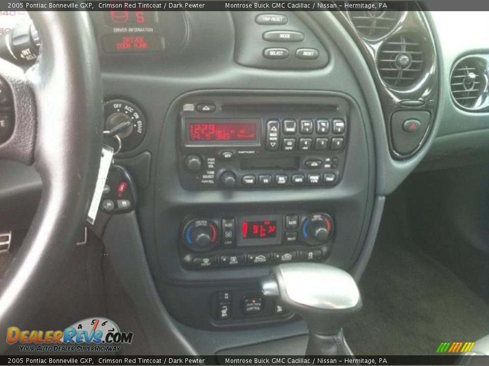 2005 Pontiac Bonneville GXP Crimson Red Tintcoat / Dark Pewter Photo #11