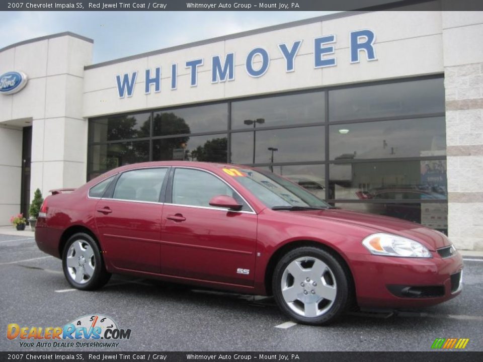 2007 Chevrolet Impala SS Red Jewel Tint Coat / Gray Photo #1