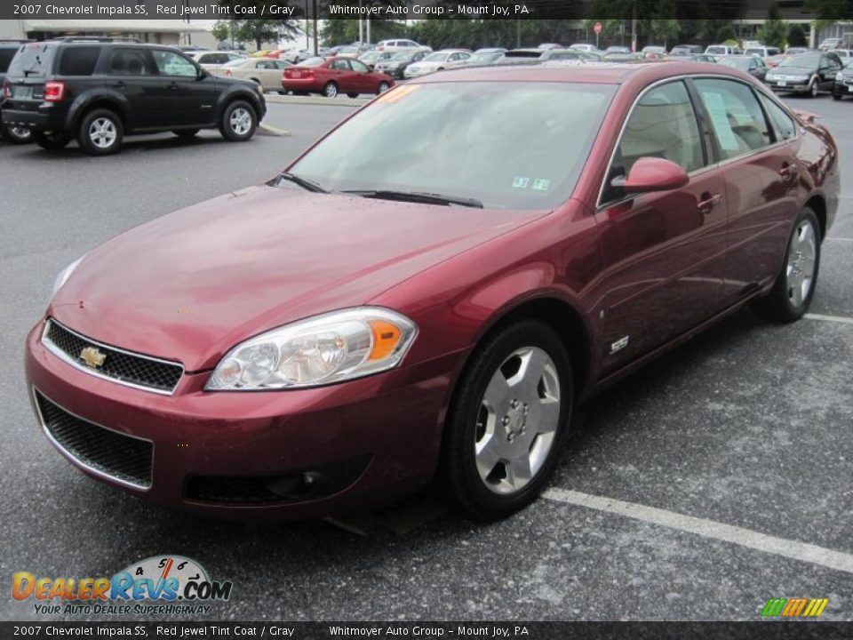 2007 Chevrolet Impala SS Red Jewel Tint Coat / Gray Photo #3