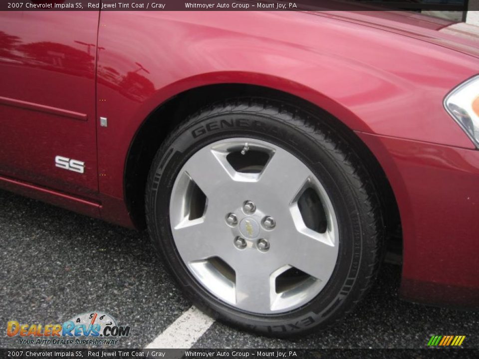 2007 Chevrolet Impala SS Red Jewel Tint Coat / Gray Photo #4