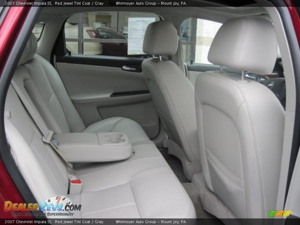 2007 Chevrolet Impala SS Red Jewel Tint Coat / Gray Photo #6