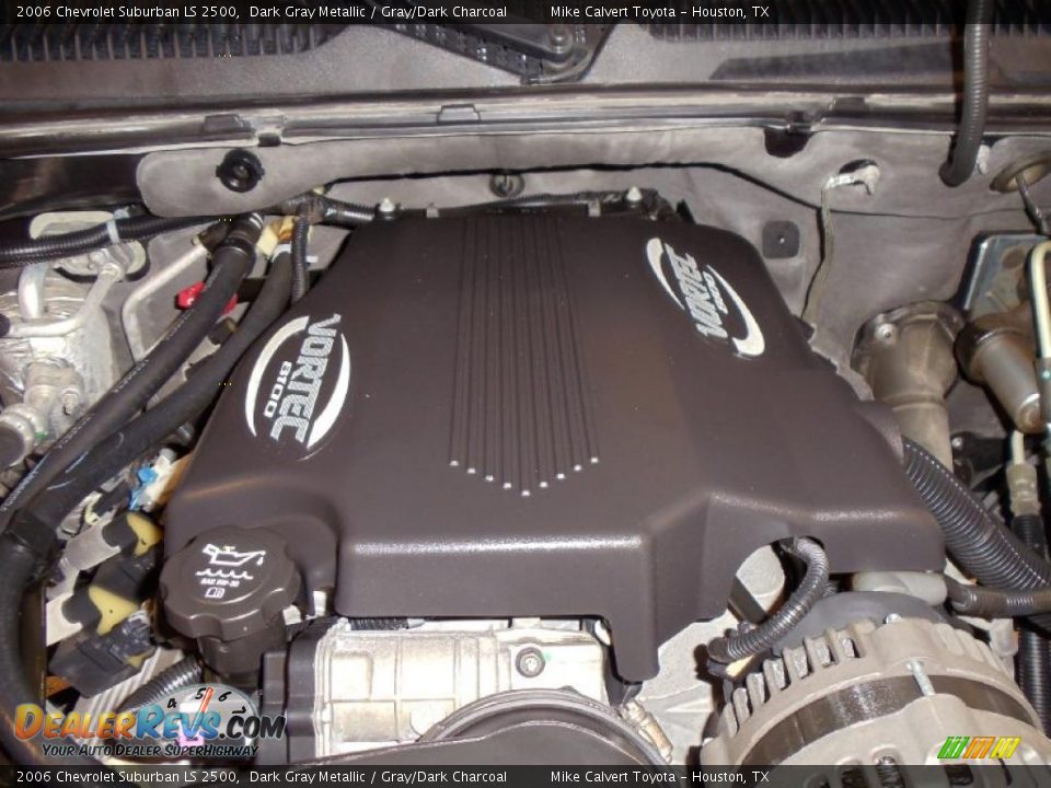2006 Chevrolet Suburban LS 2500 Dark Gray Metallic / Gray/Dark Charcoal Photo #9