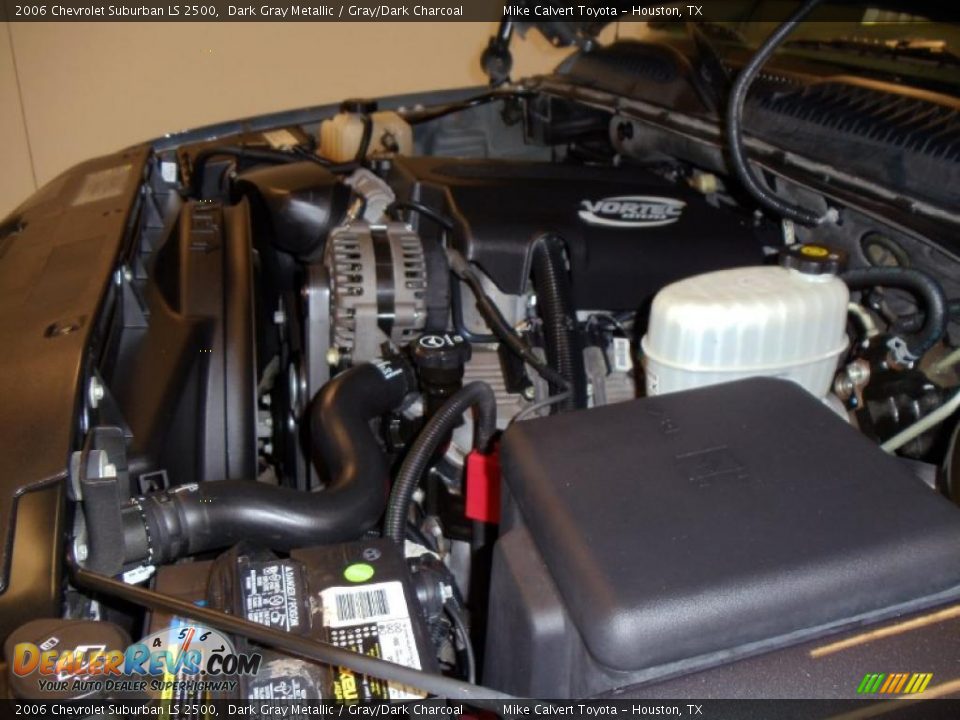 2006 Chevrolet Suburban LS 2500 Dark Gray Metallic / Gray/Dark Charcoal Photo #10