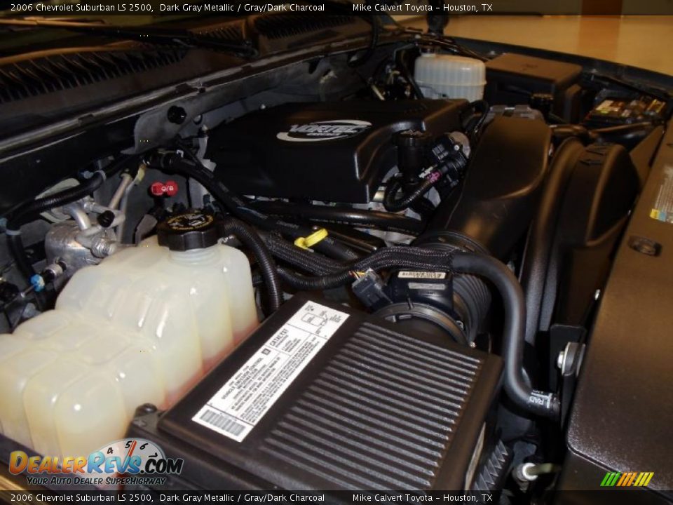 2006 Chevrolet Suburban LS 2500 Dark Gray Metallic / Gray/Dark Charcoal Photo #11