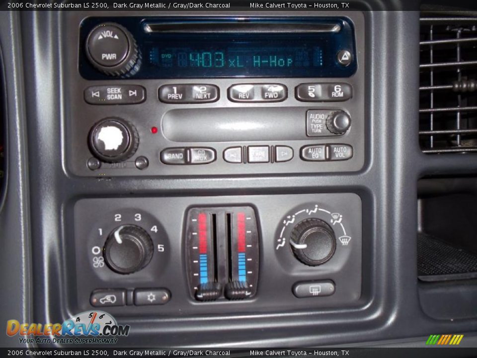 2006 Chevrolet Suburban LS 2500 Dark Gray Metallic / Gray/Dark Charcoal Photo #23