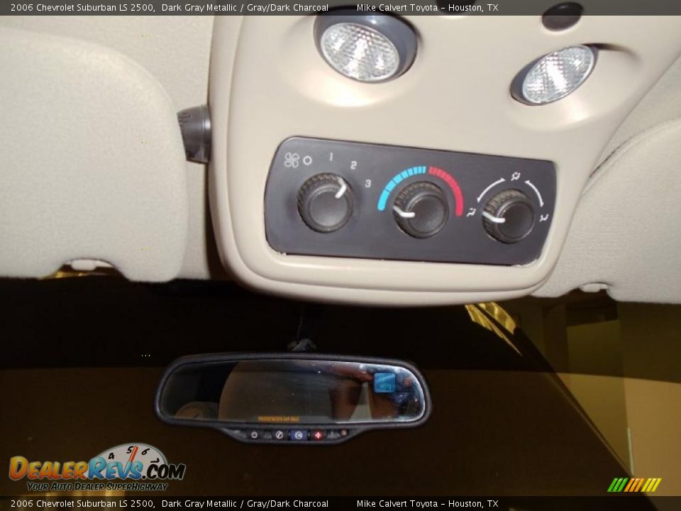 2006 Chevrolet Suburban LS 2500 Dark Gray Metallic / Gray/Dark Charcoal Photo #27