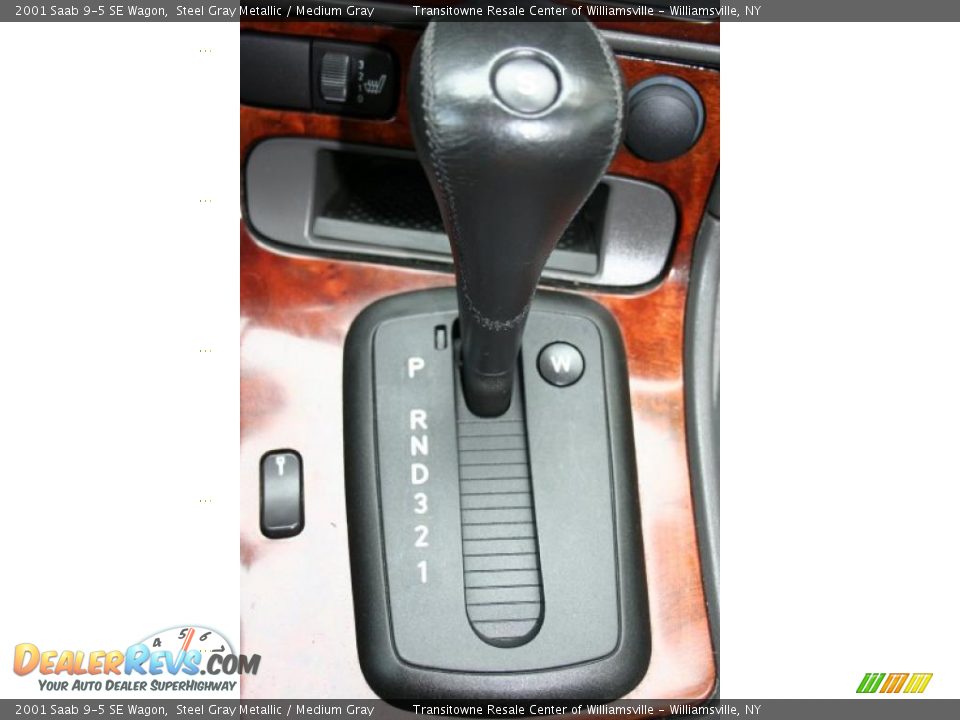 2001 Saab 9-5 SE Wagon Steel Gray Metallic / Medium Gray Photo #6